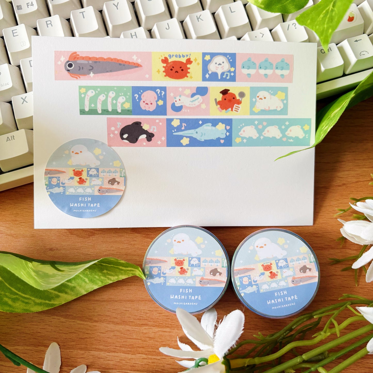 Fish Washi Tape