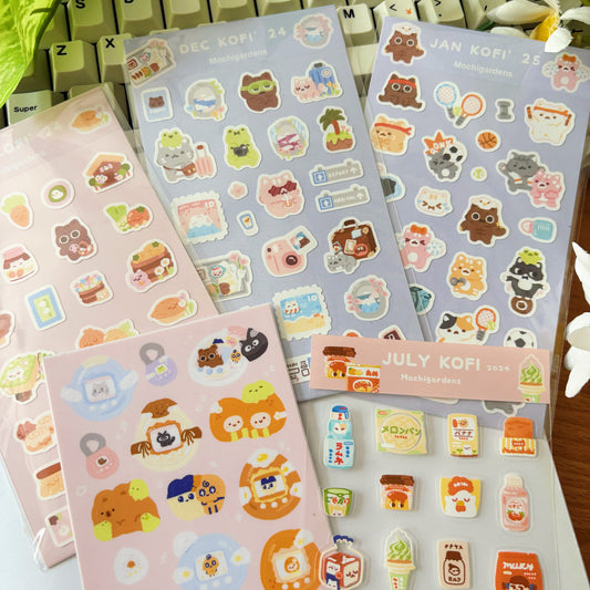 Ko-Fi Sticker Bundle C