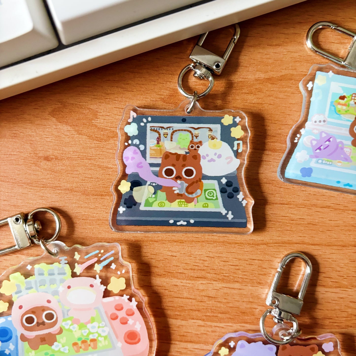 Gacha Game Keychain