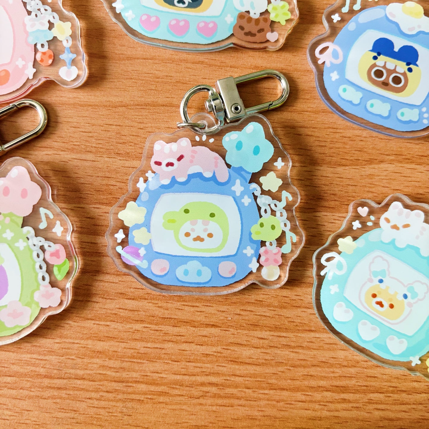 Gacha Pocket Pet Keychain