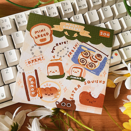 October Ko-Fi Sticker Sheet + Print Set - Gacha (Also available individually)