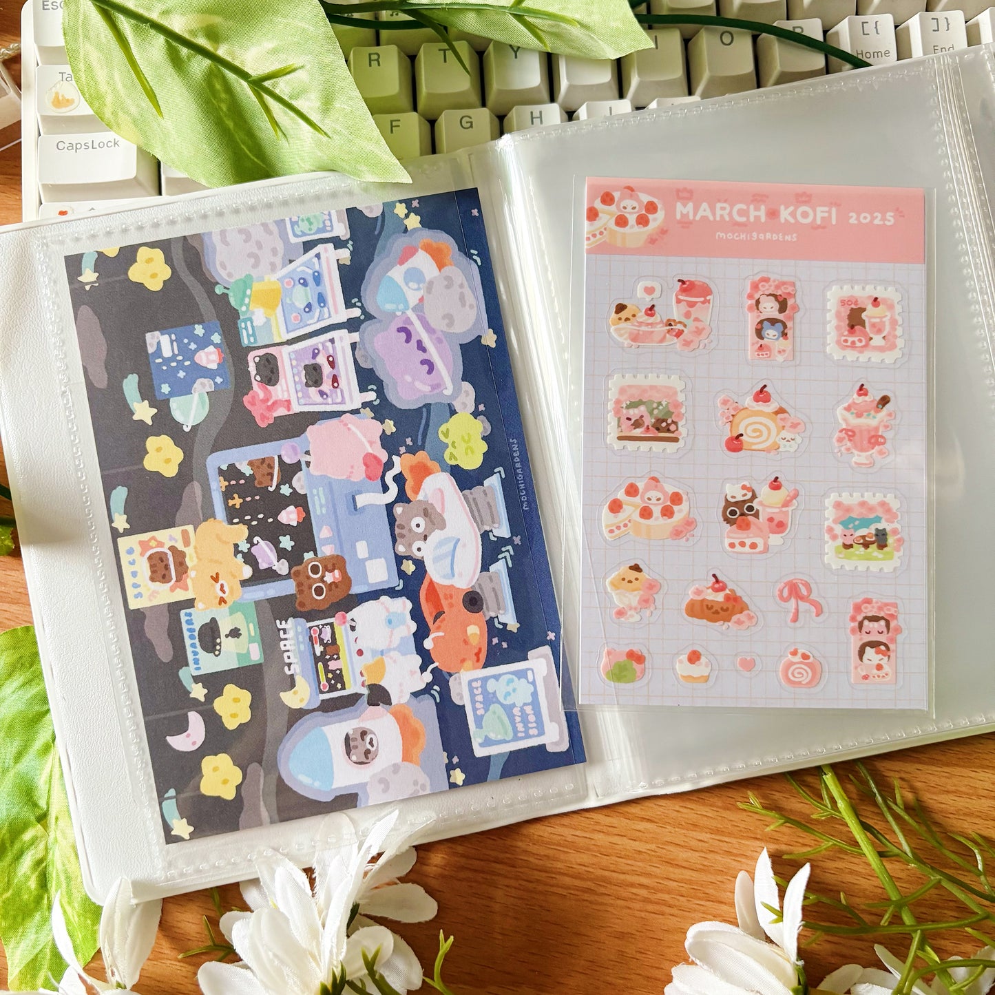 Meadow Sticker/Photo Album - A6