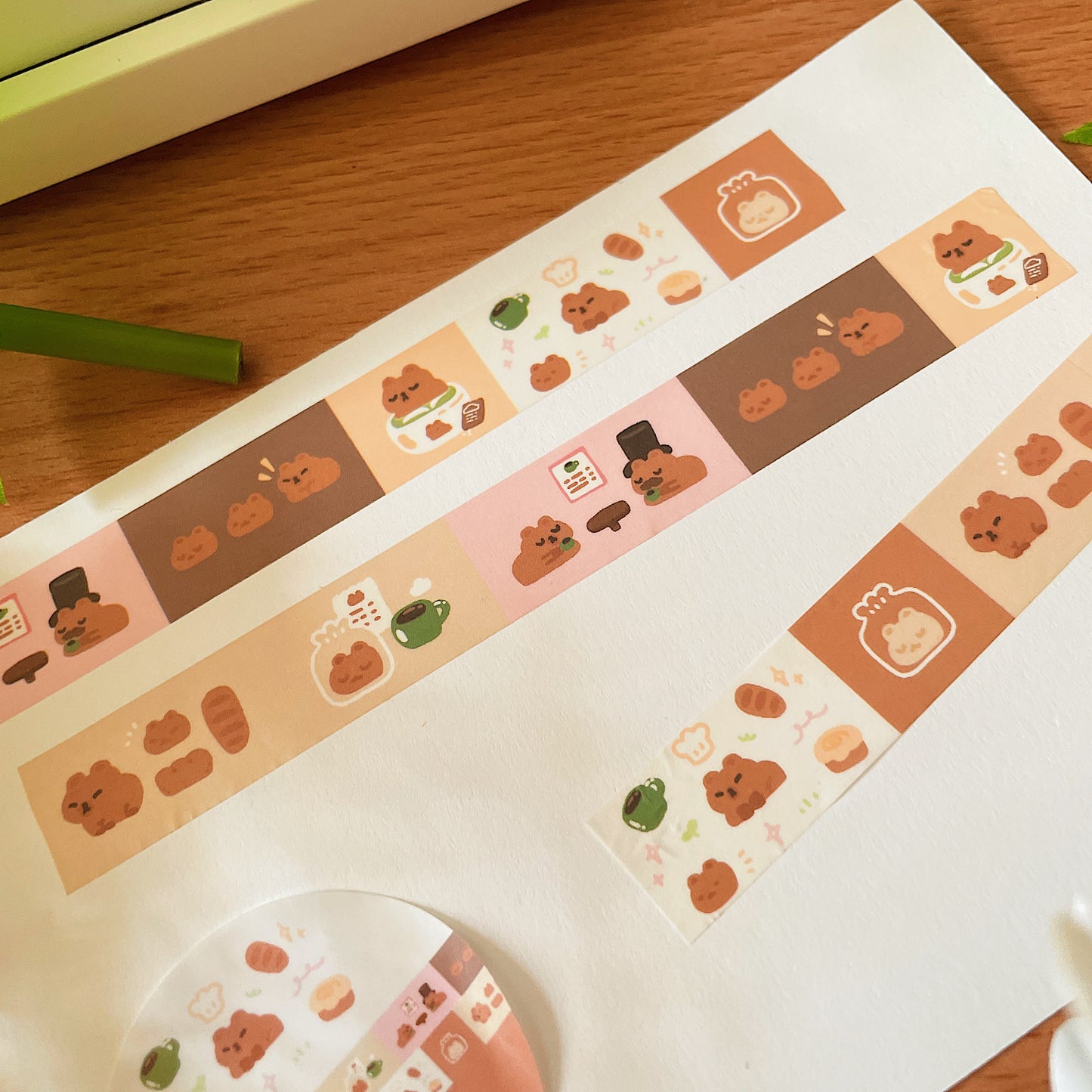 Capy Cafe Washi Tape