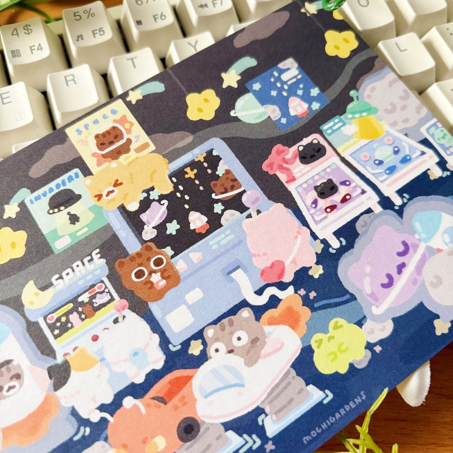 November Ko-Fi Sticker Sheet + Print Set - Arcade (Also available individually)