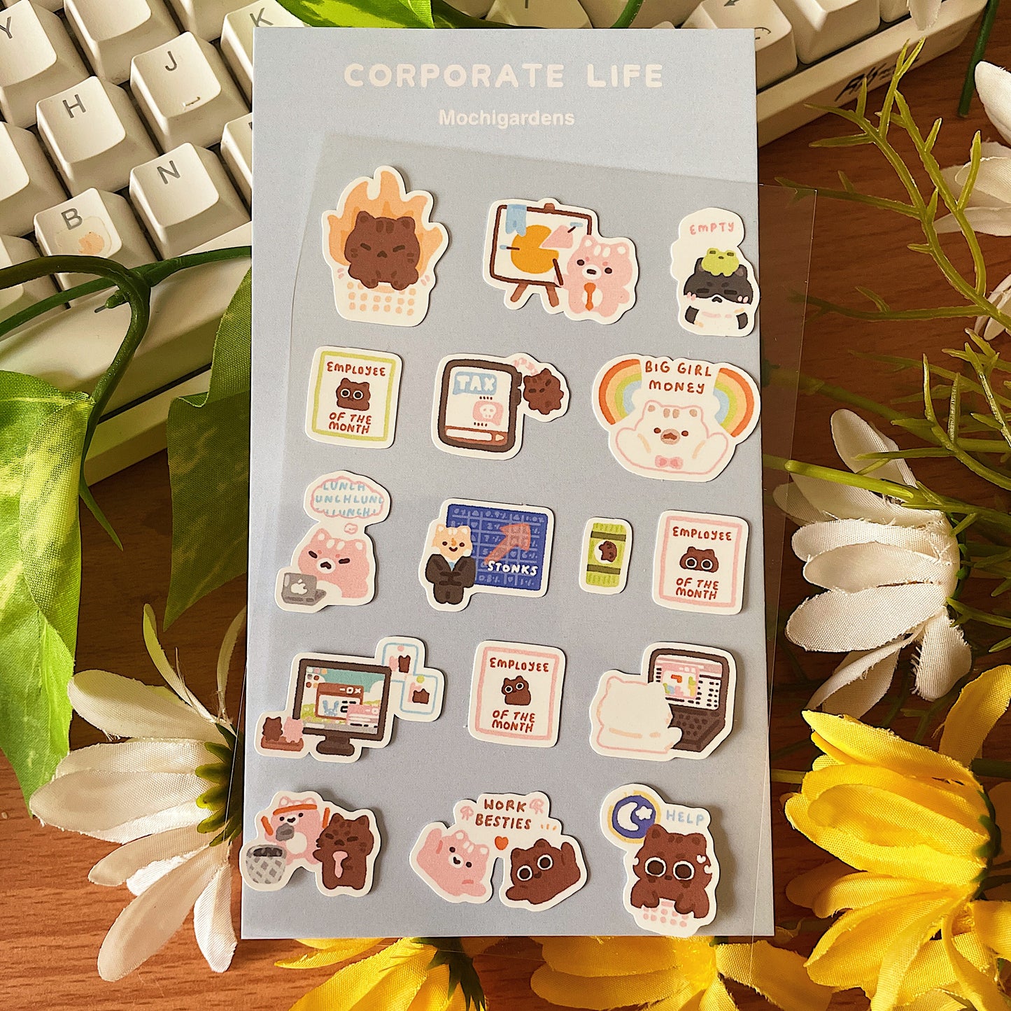 Corporate Life Sticker Sheet