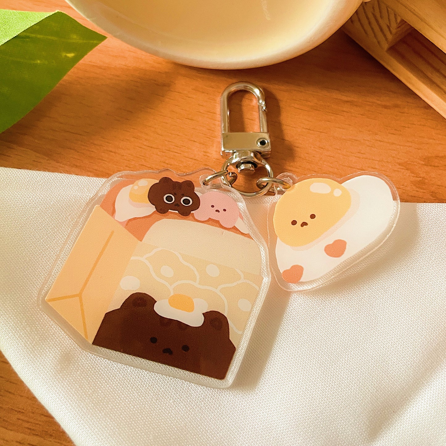 Cookie Sandwich Keychain