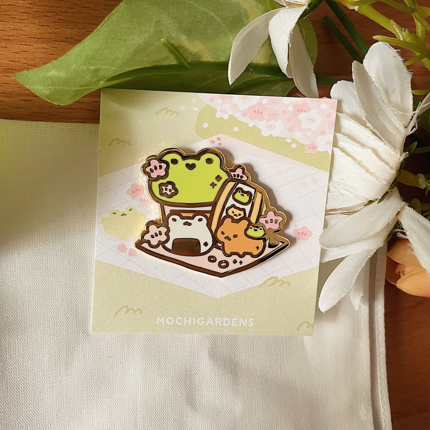 Smol Picnic Spread Enamel Pin