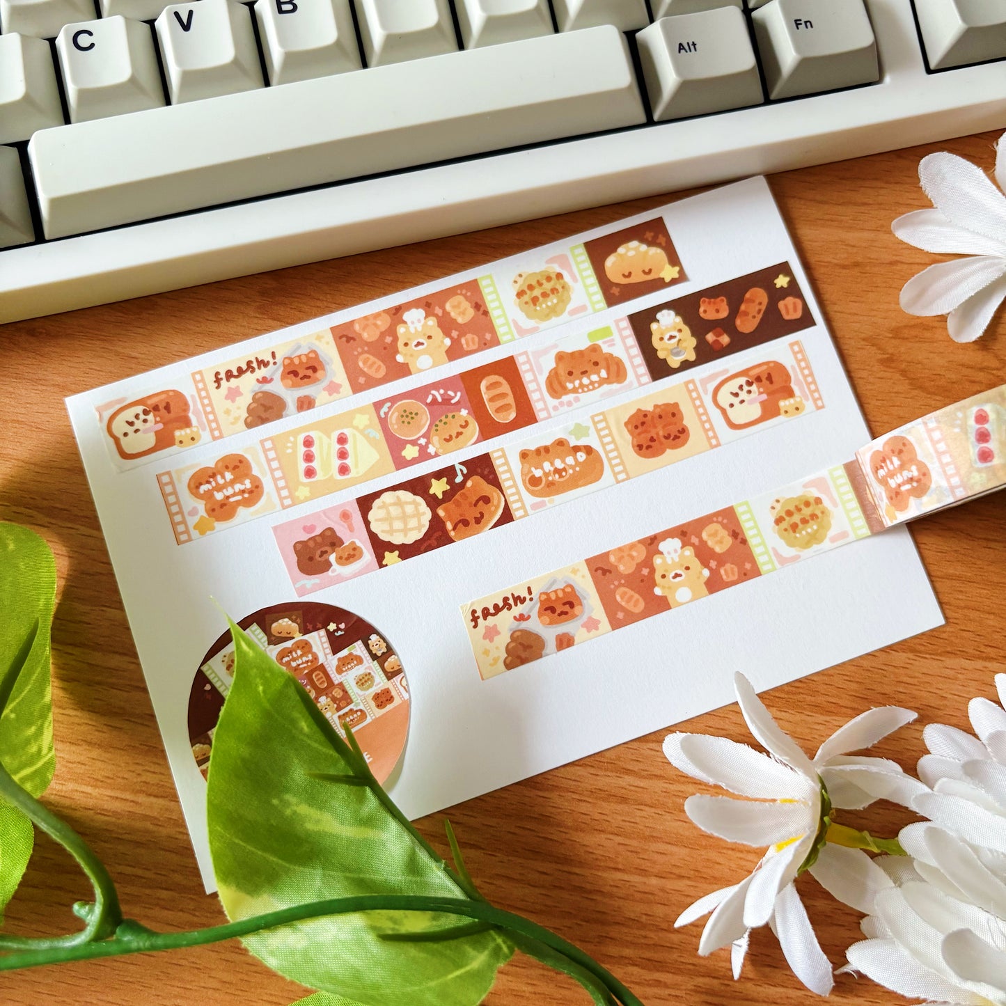 Bread Washi Tape