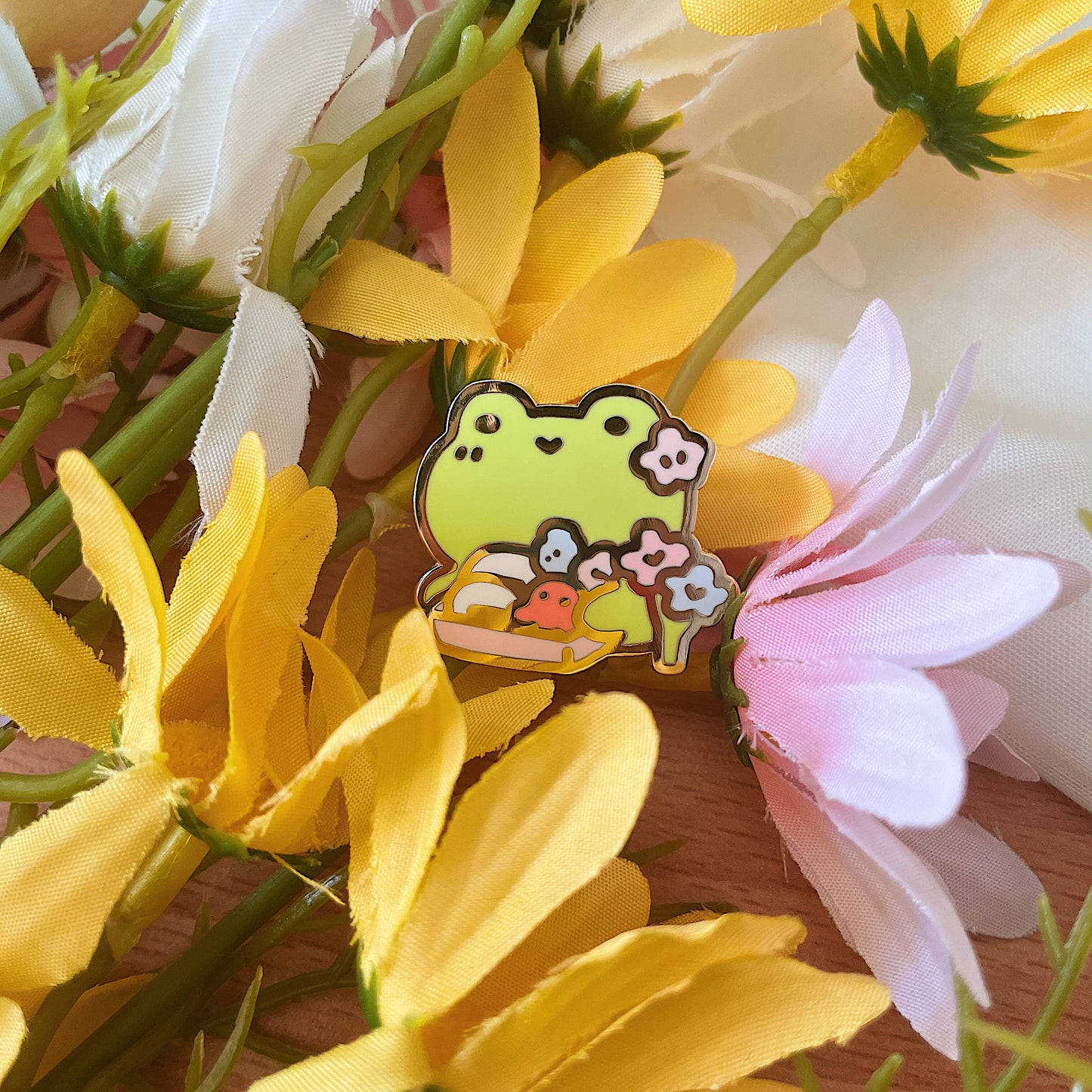 Bento Enamel Pin