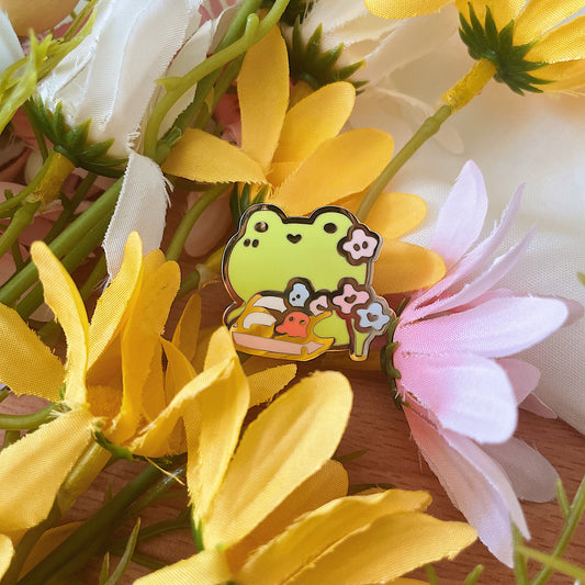 Bento Enamel Pin