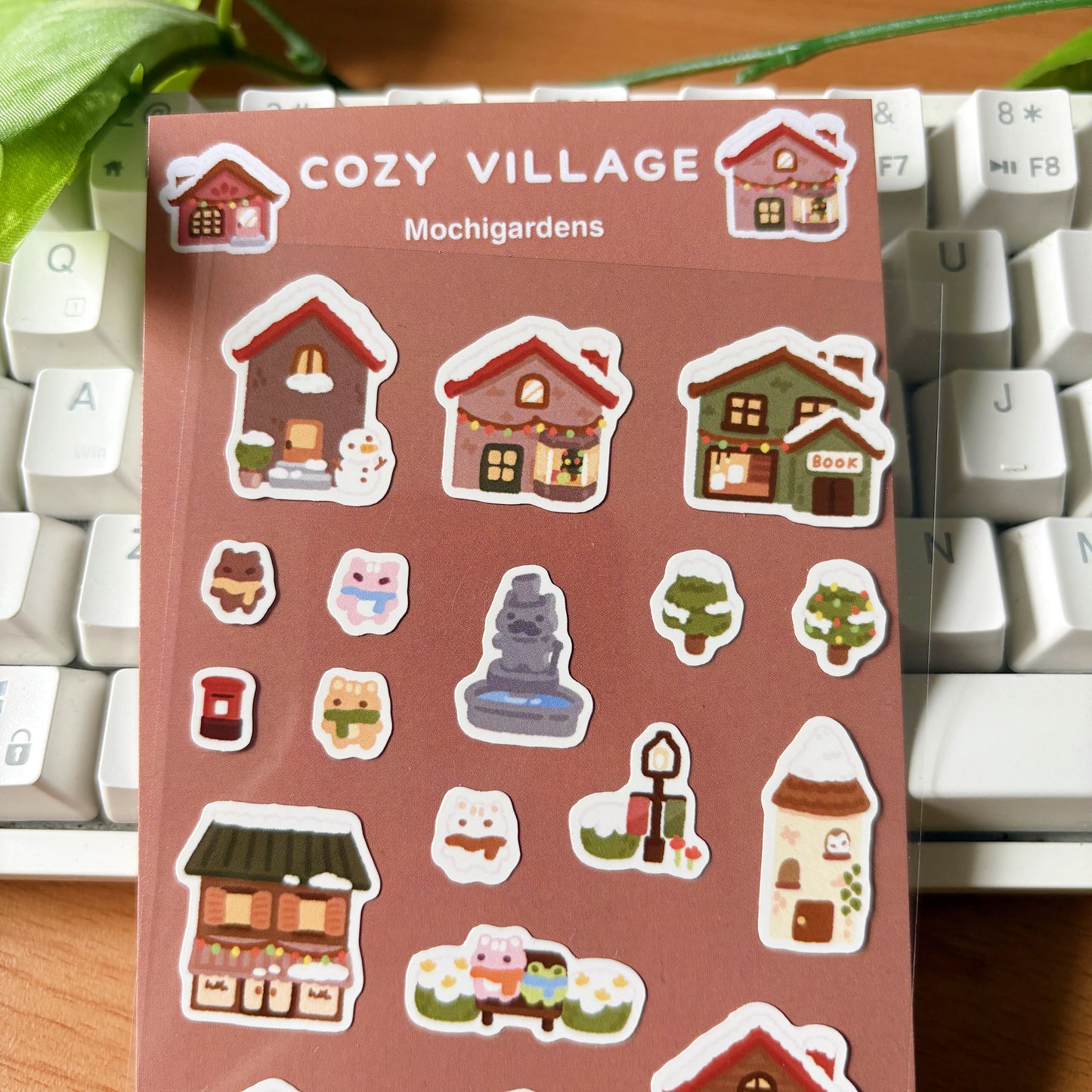 Cozy Village Sticker Sheet