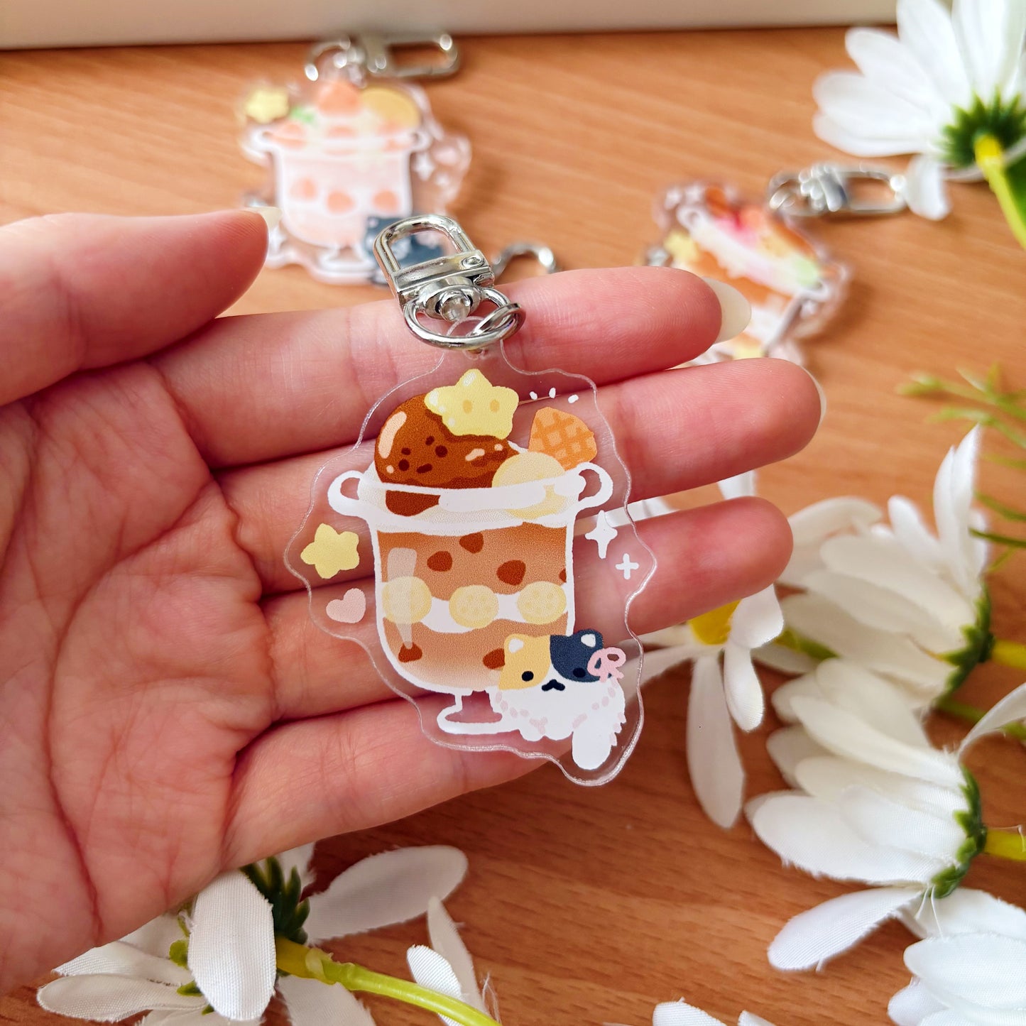 Gacha Parfait Keychain