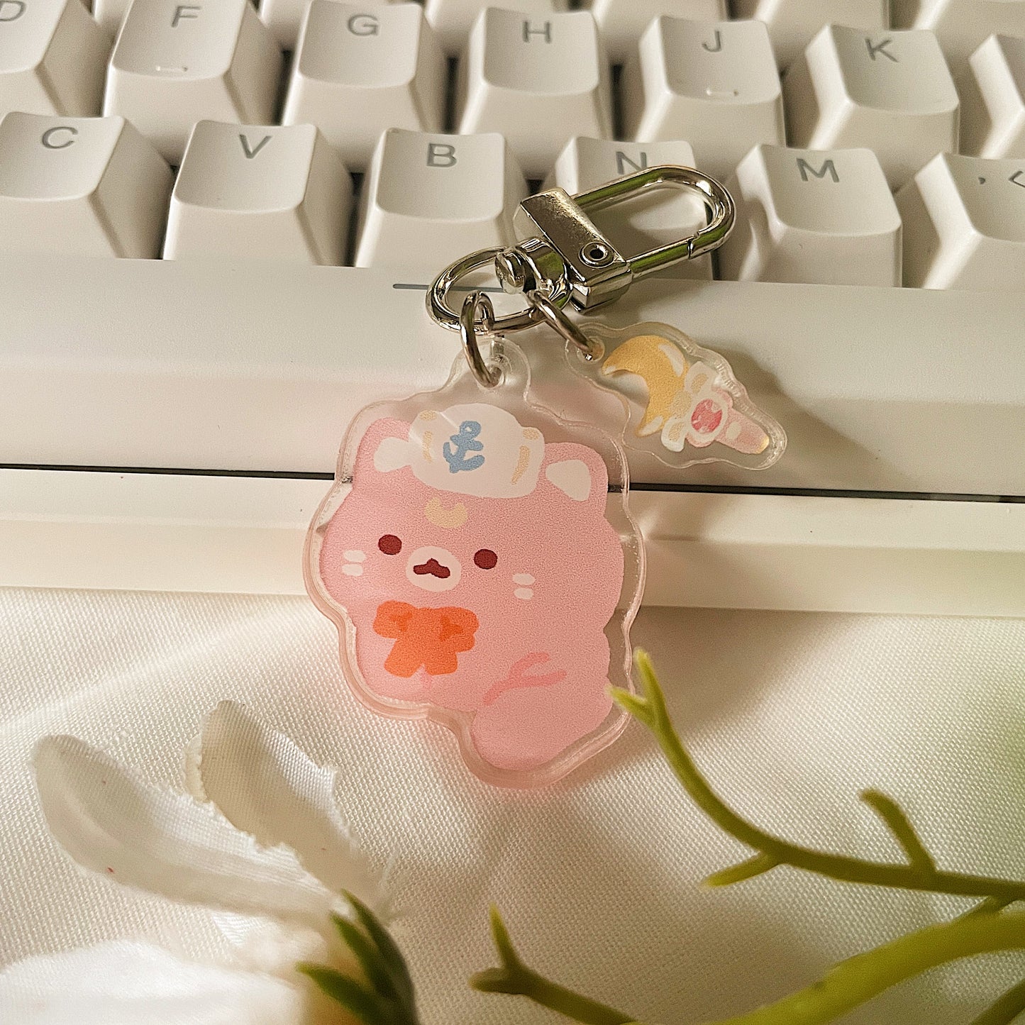 Sailor Cat Keychain