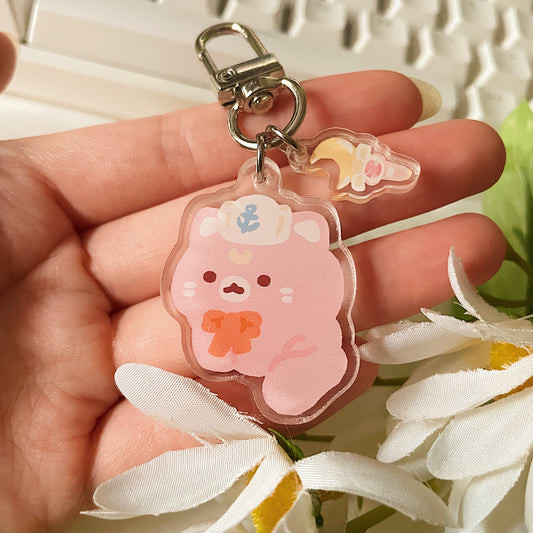 Sailor Cat Keychain