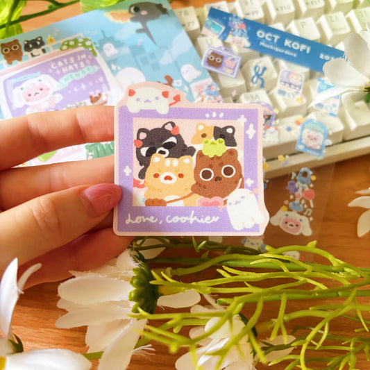 October Ko-Fi Sticker Sheet + Print Set - Gachapon (Also available individually)
