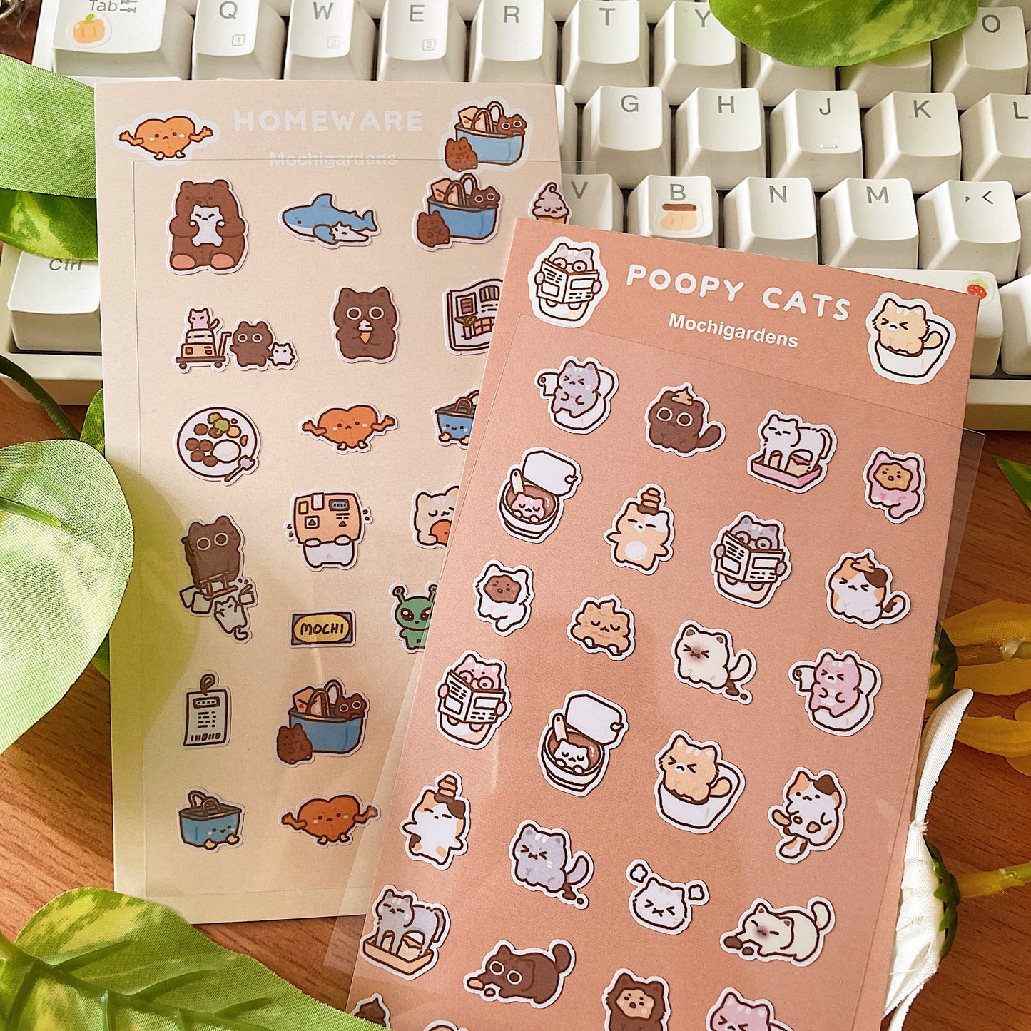 Homeware Transparent Sticker Sheet