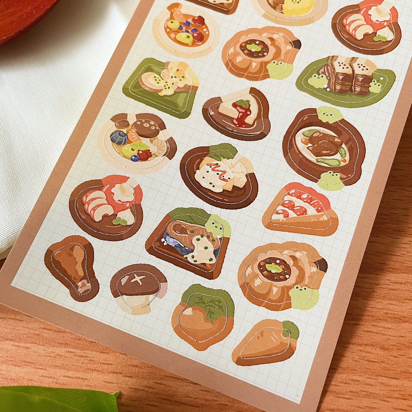 Food of the Wild Sticker Sheet