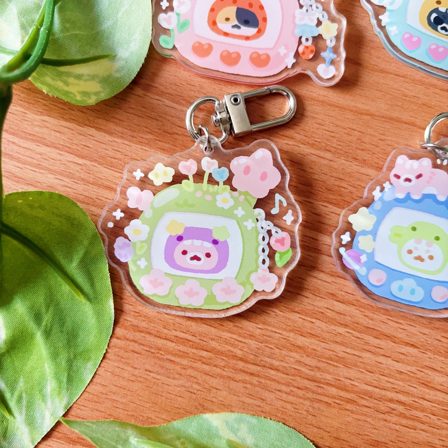 Gacha Pocket Pet Keychain