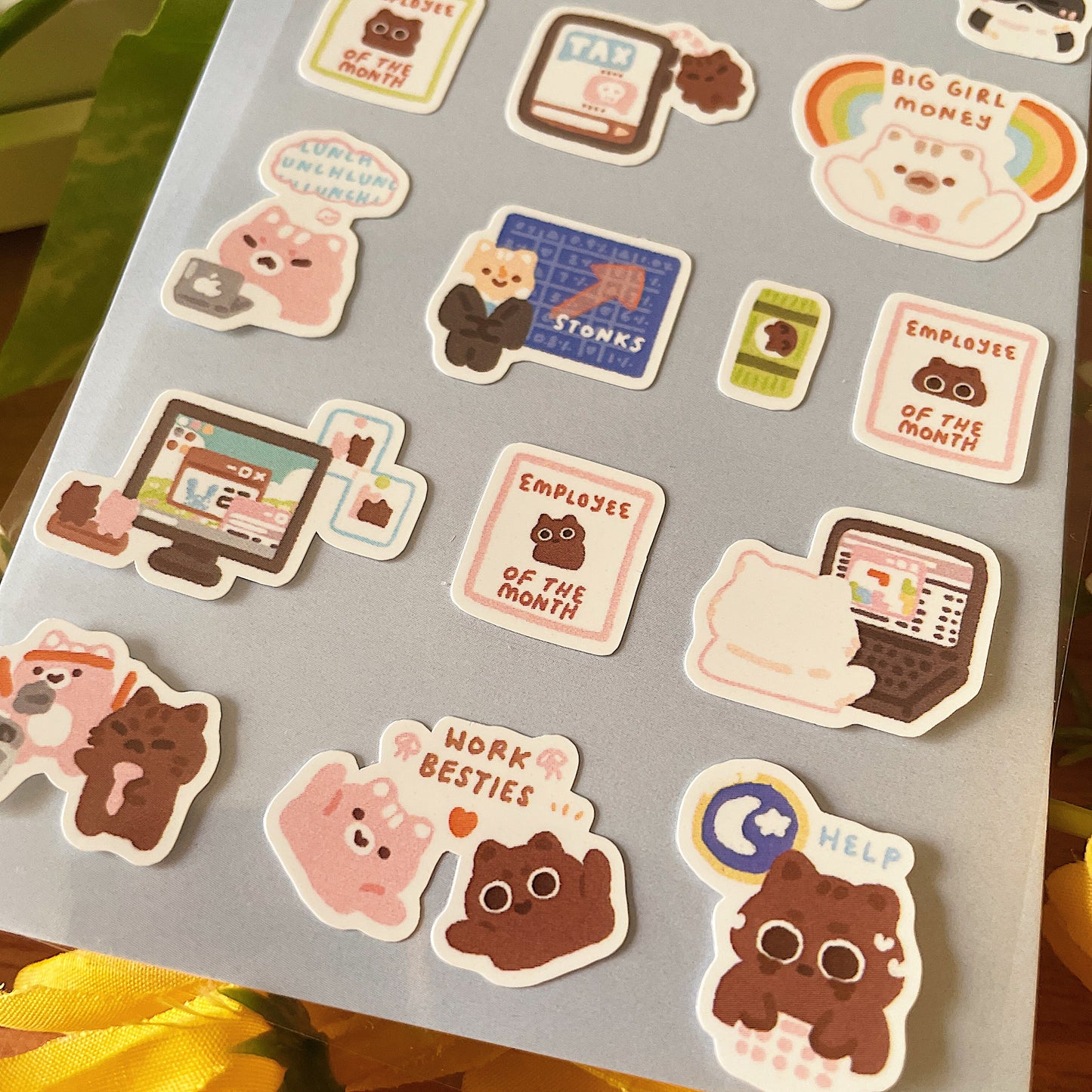 Corporate Life Sticker Sheet