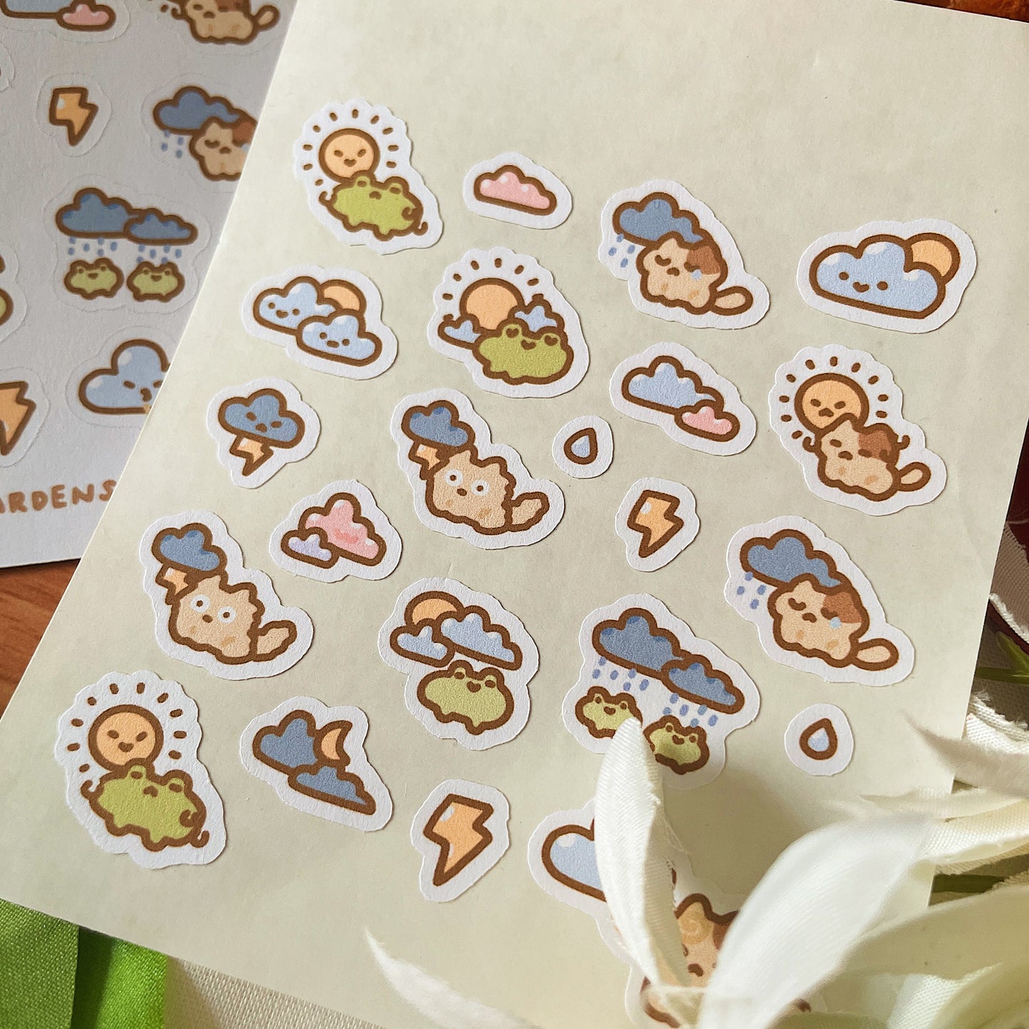 Weather Deco Sticker Sheet