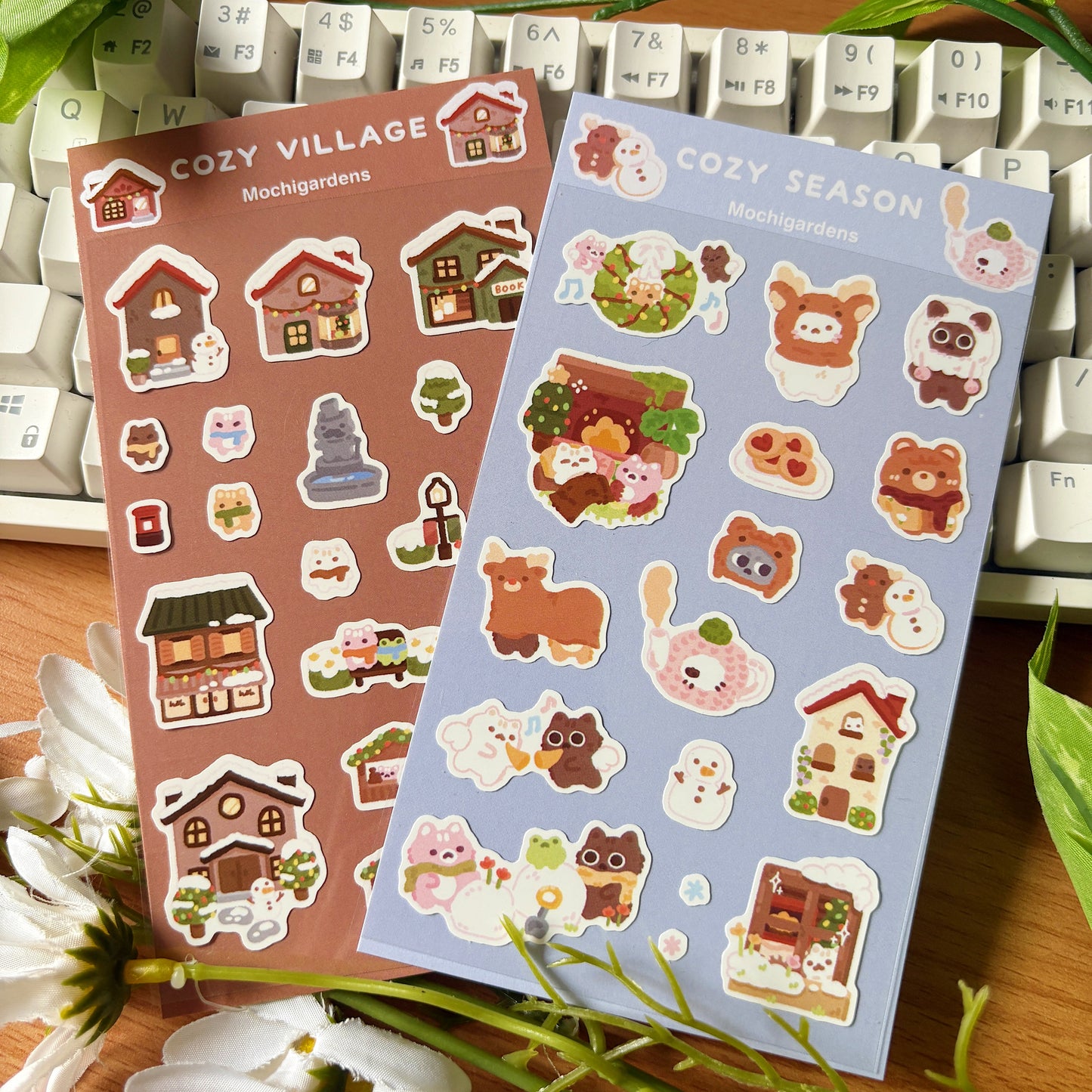 Cozy Village Sticker Sheet