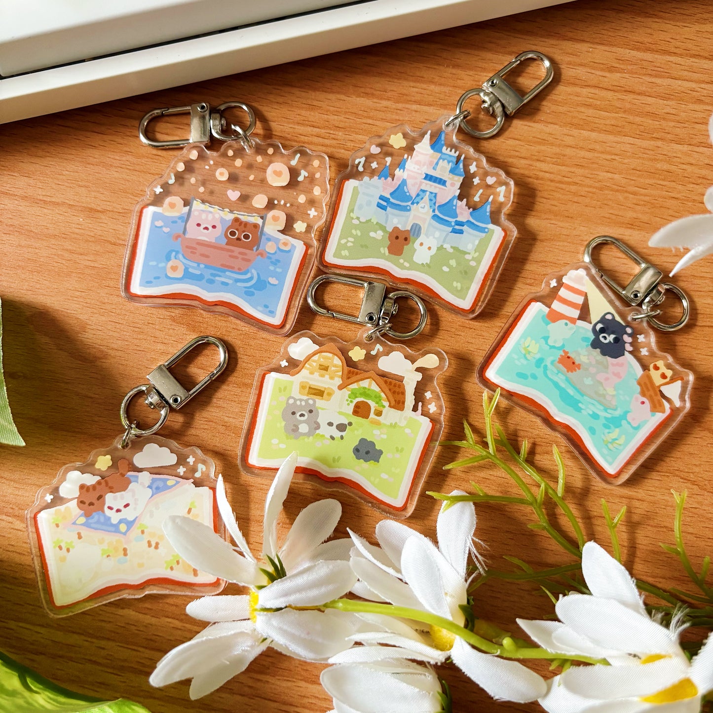 Gacha Fairy Tale Keychain