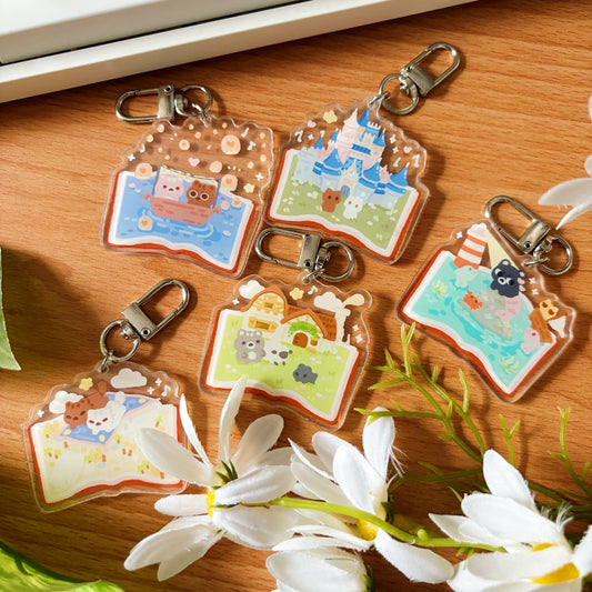 Gacha Fairy Tale Keychain