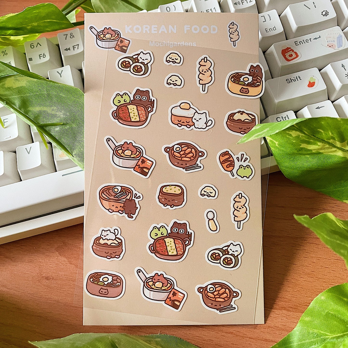 Korean Food Sticker Sheet