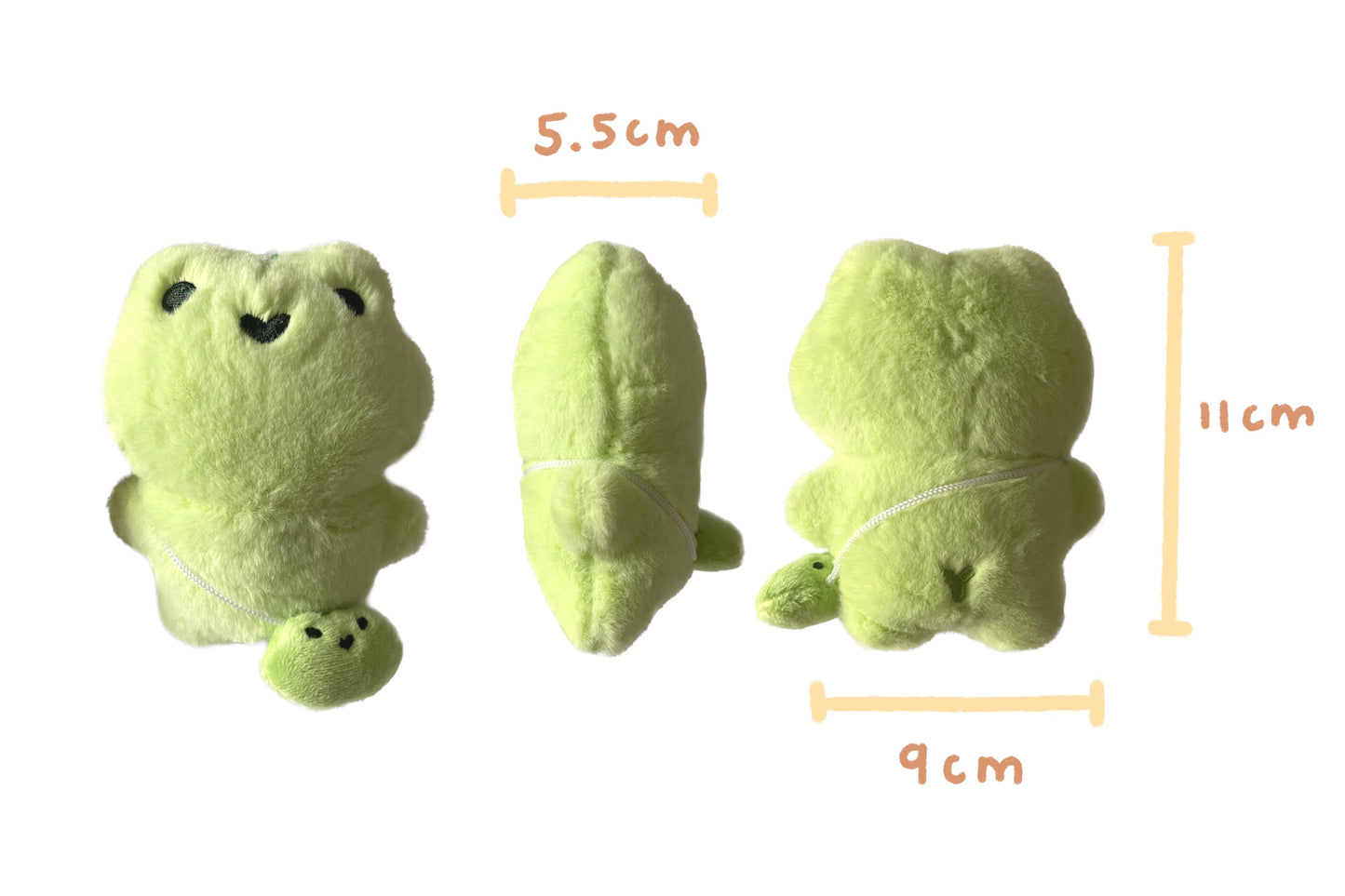 Cookie & Matcha Plush Keychains