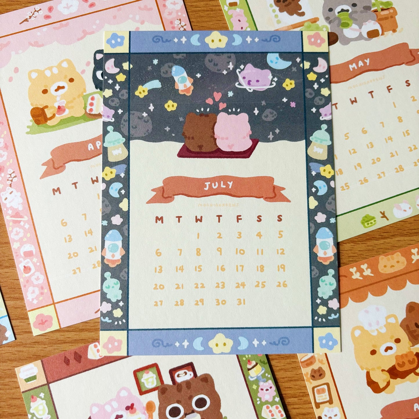2026 Calendar Print Set (B Grades)