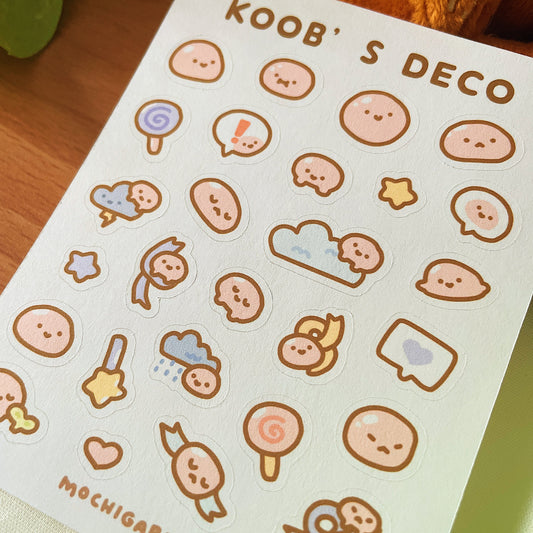 Koob's Deco Sticker Sheet