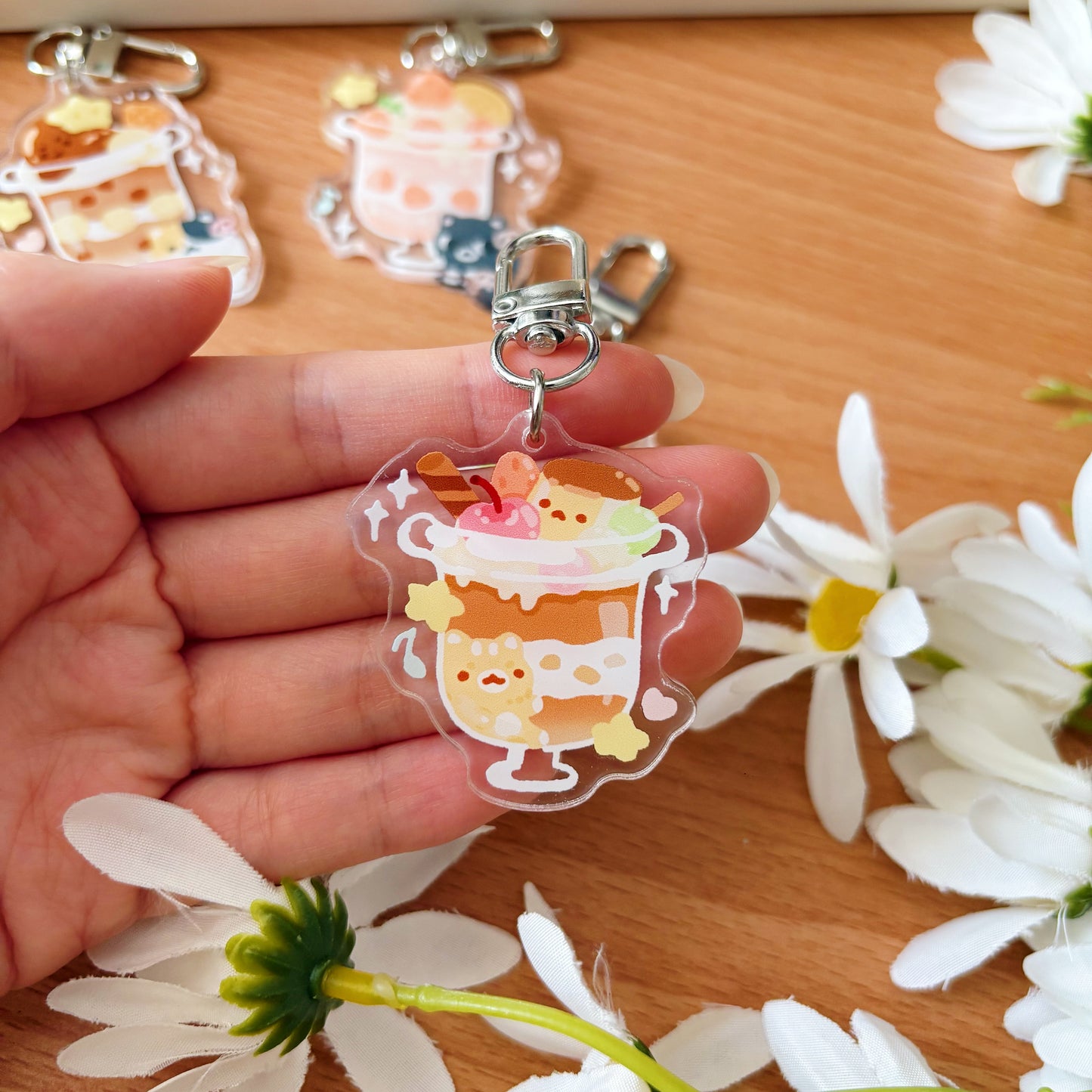 Gacha Parfait Keychain