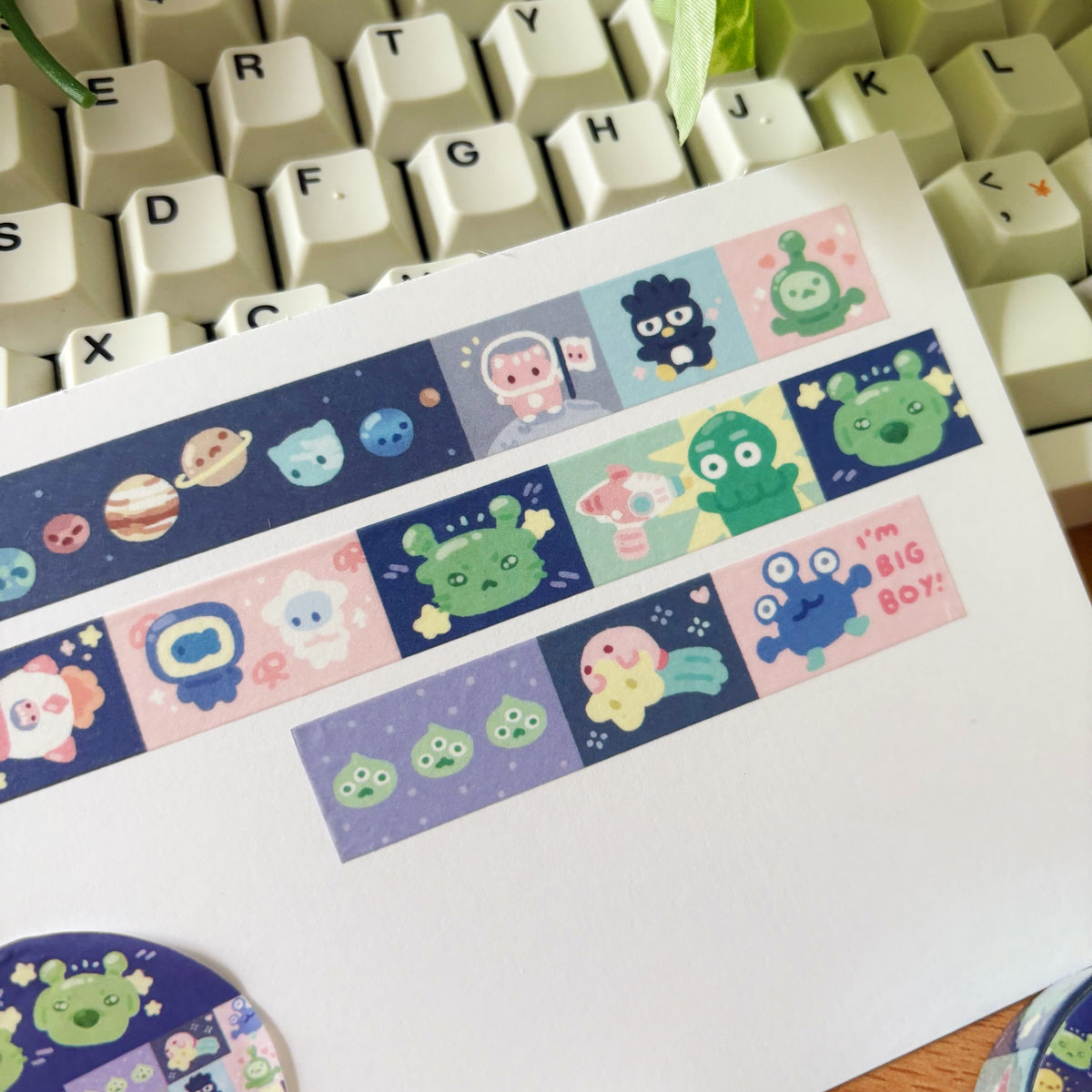 Aliens Washi Tape