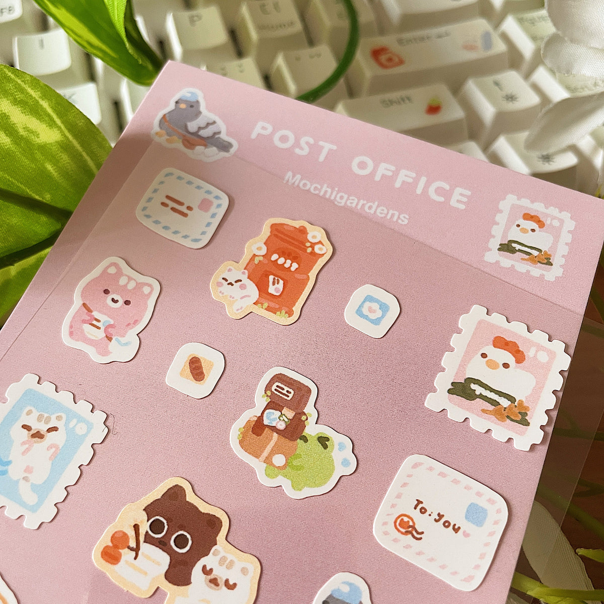 Po Box Sticker Post Office Sticker Sheet – Mochigardens Store