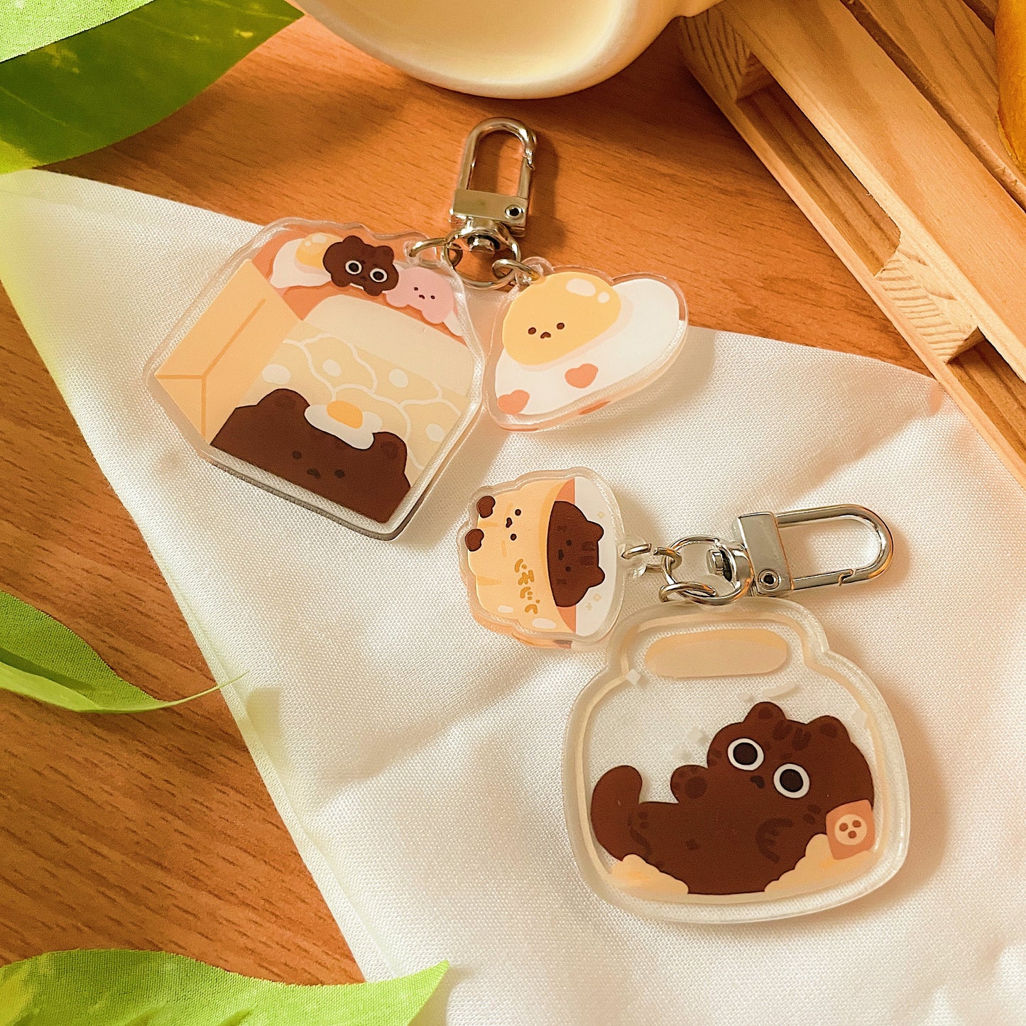 Cookie Sandwich Keychain