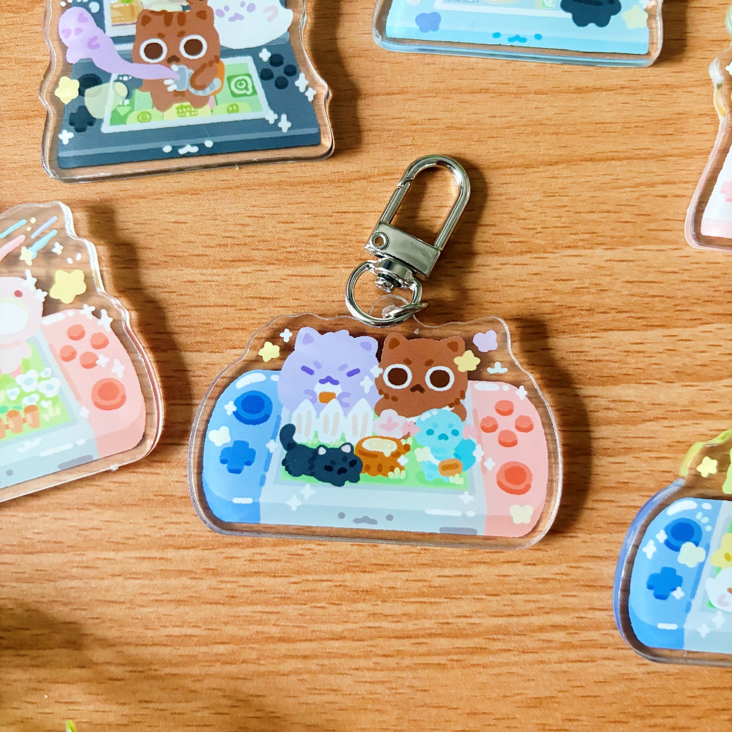 Gacha Game Keychain