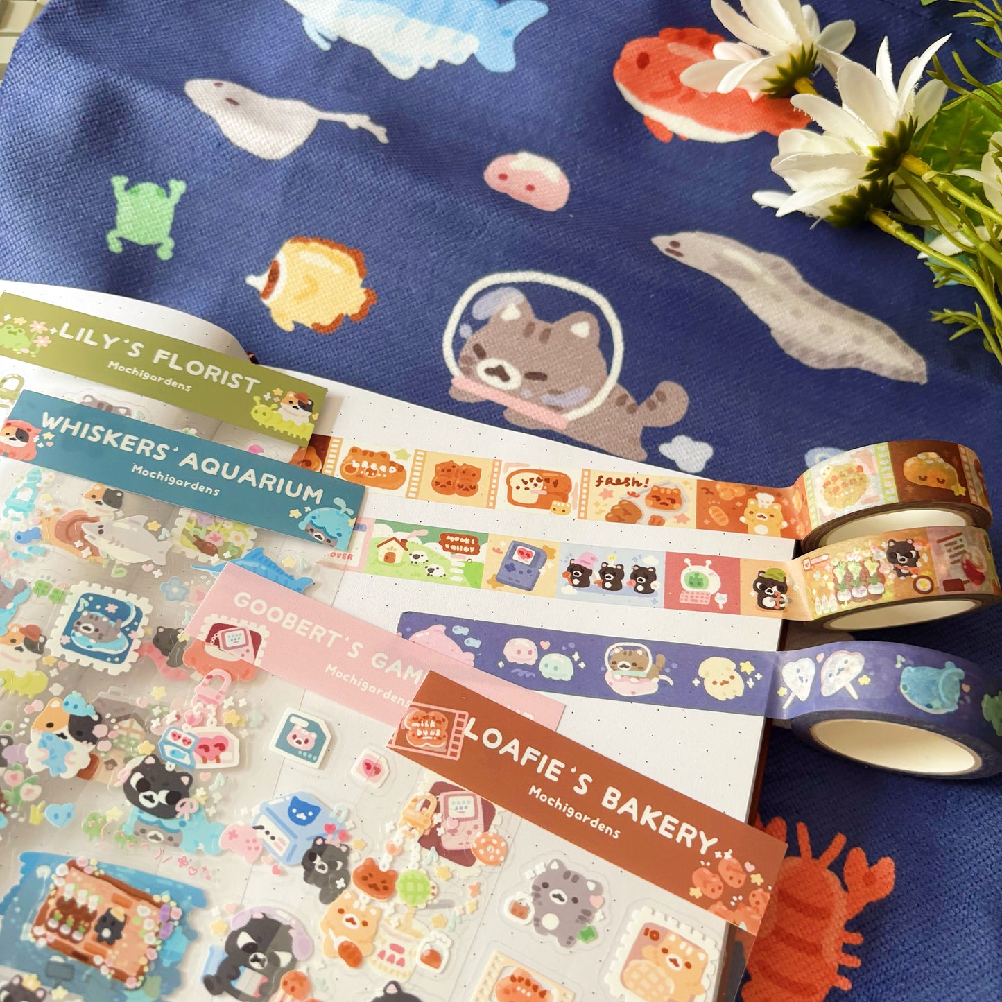 Ultimate Stationery Bundle (Fish Tote Bag)