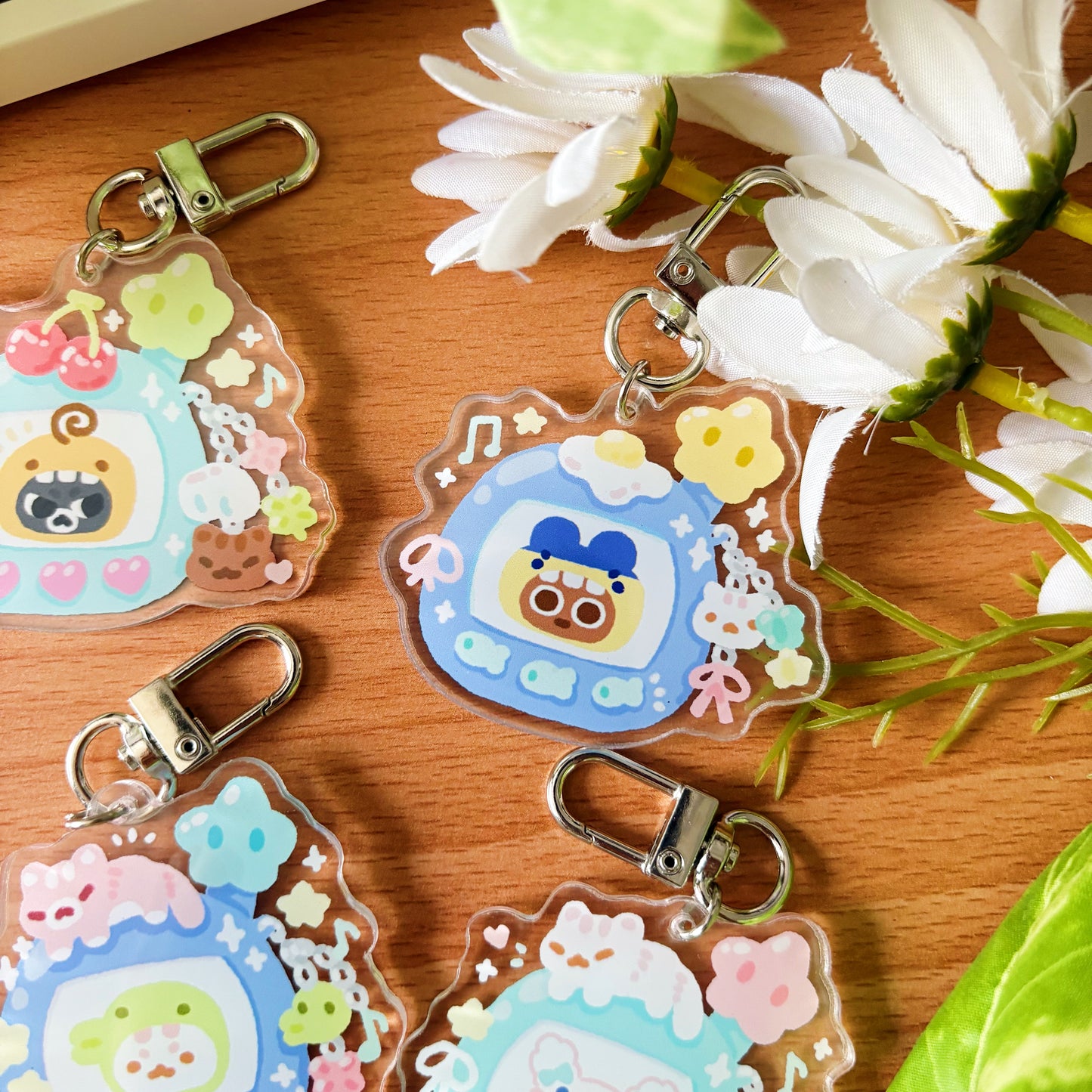 Gacha Pocket Pet Keychain