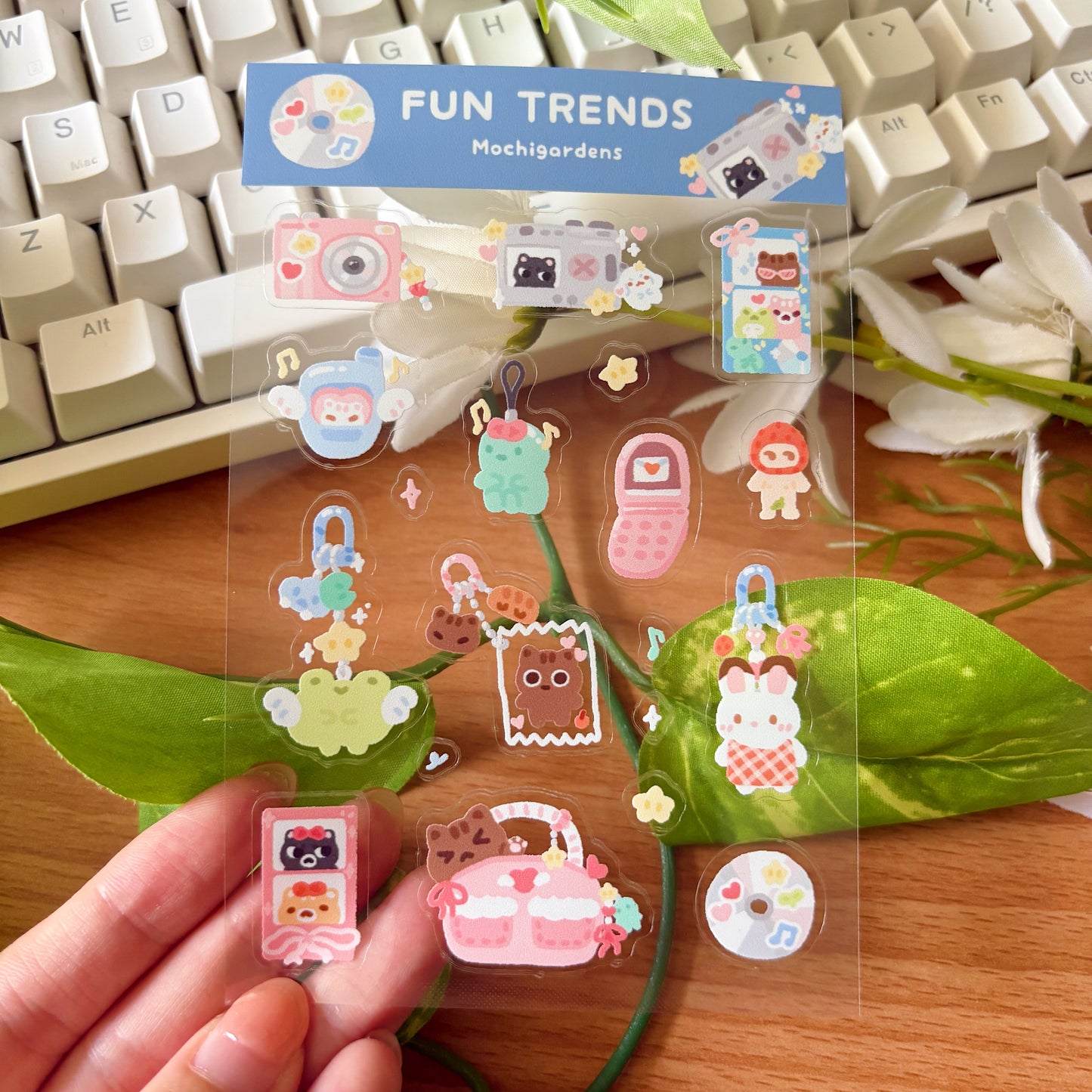 Fun Trends Transparent Sticker Sheet