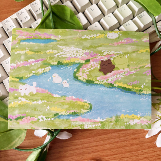 July Ko-Fi Sticker Sheet + Print Set - A moving Castle (Also available individually)