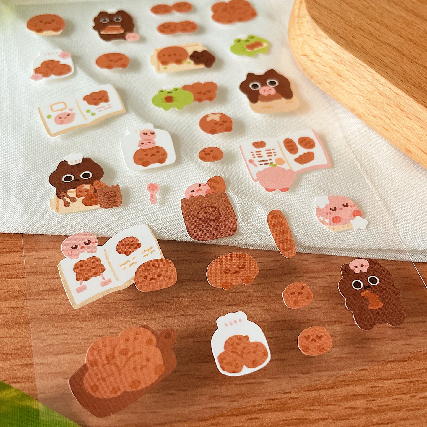 Smol Bakery Transparent Sticker Sheet