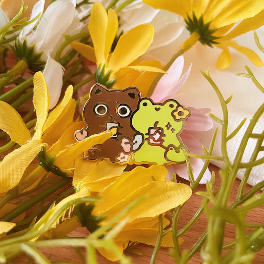 Juice Enamel Pin