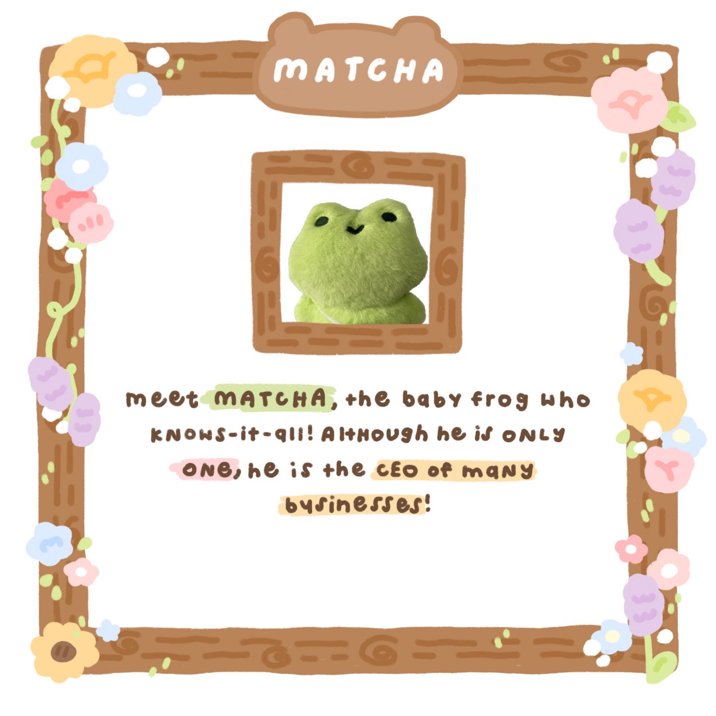 Cookie & Matcha Plush Keychains