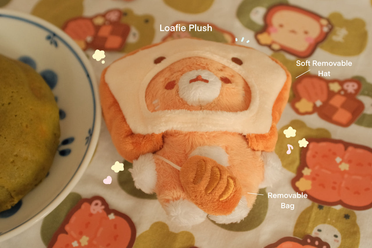 Loafie Plush Keychain