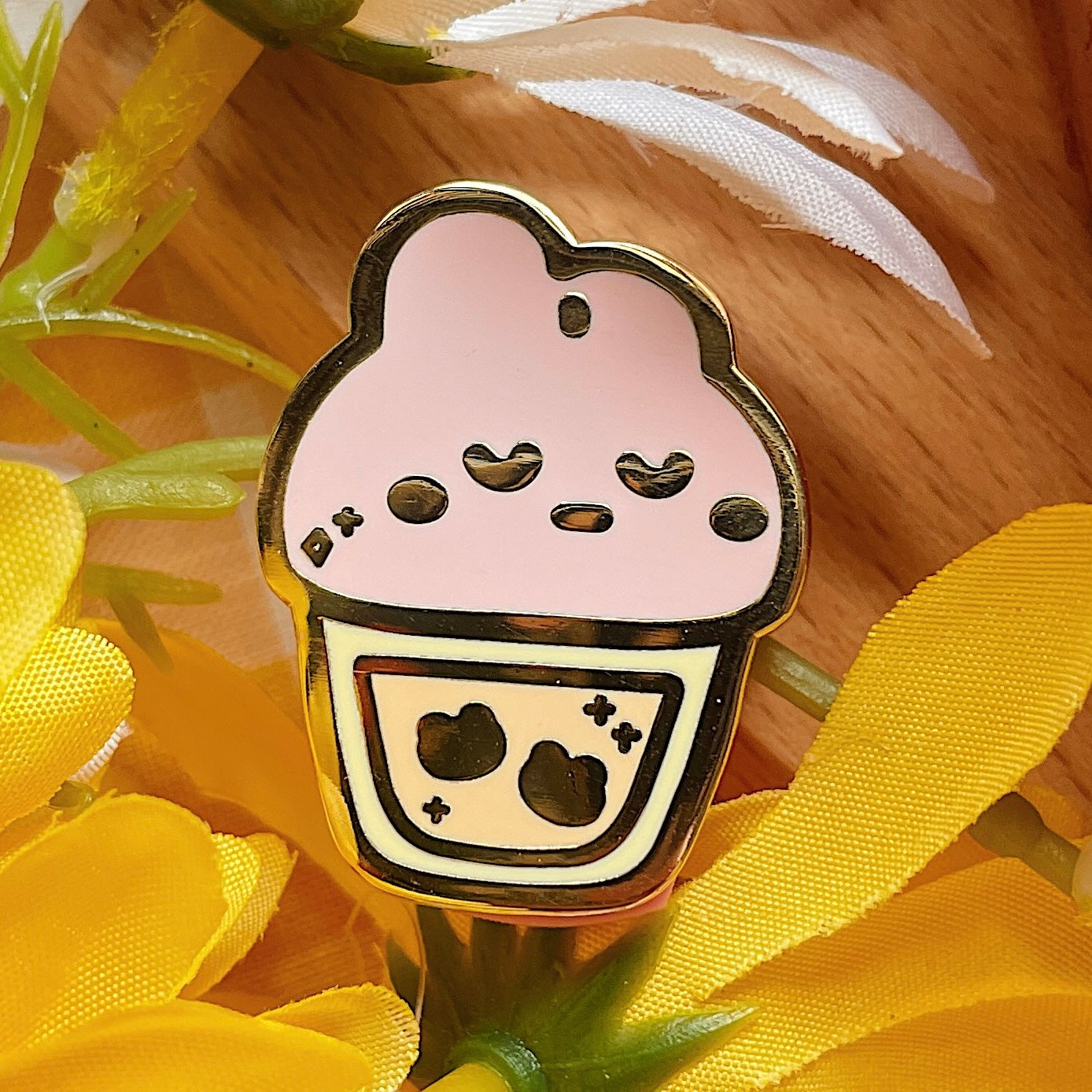 Bubble Tea Enamel Pin