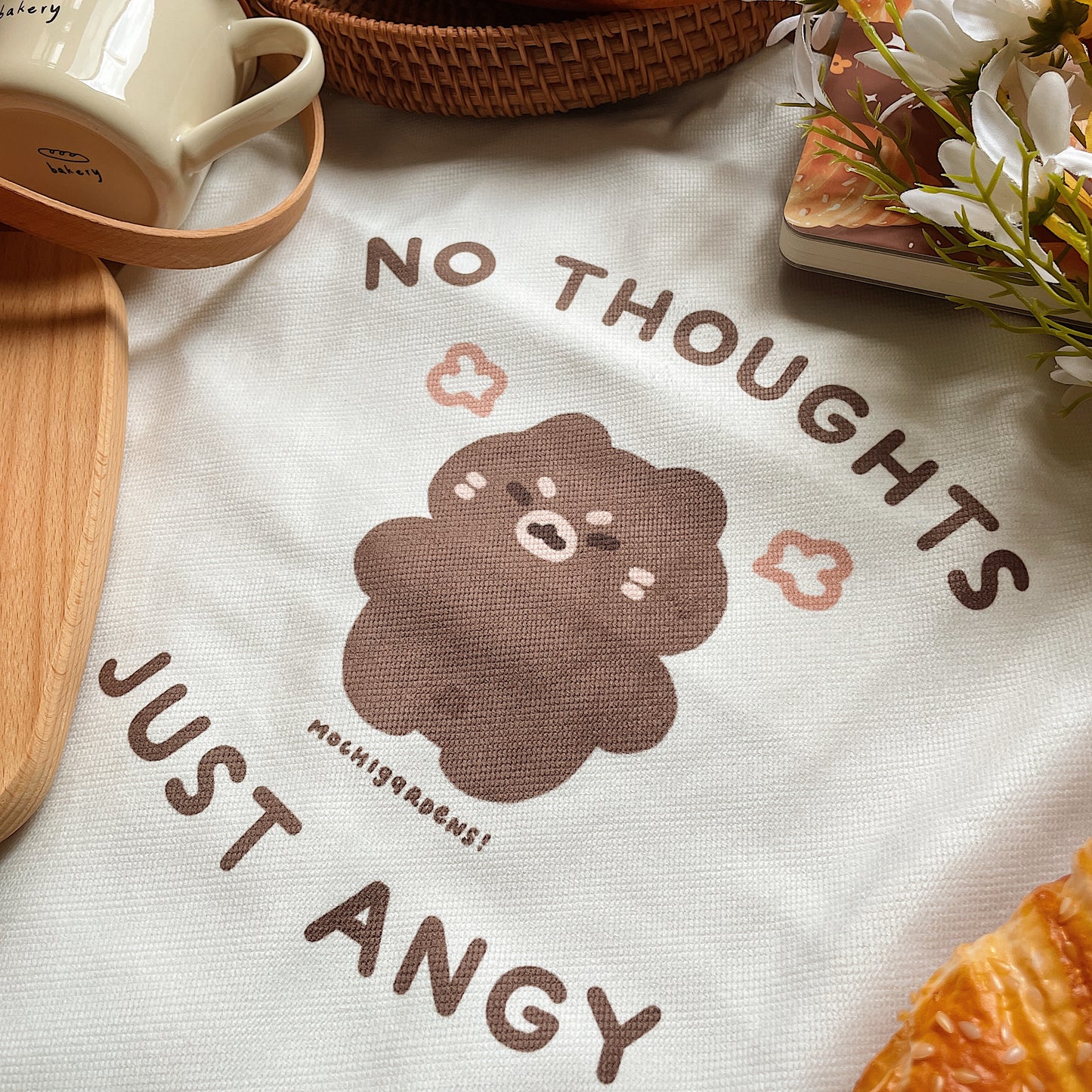 No Thoughts, Only Angy Tote Bag