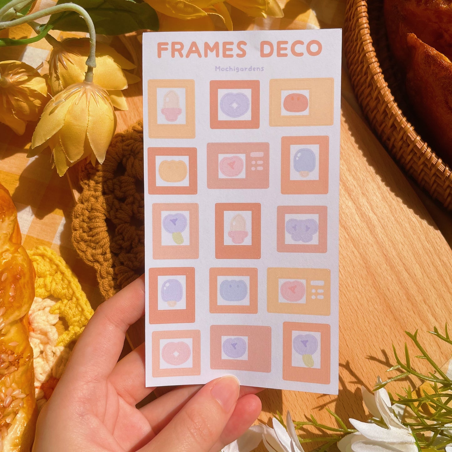 Assorted Frames Deco Sheets